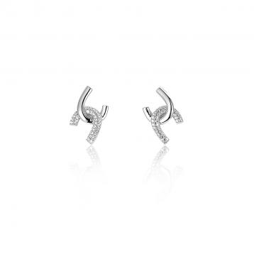 925 Silver Cubic Zirconia Earring