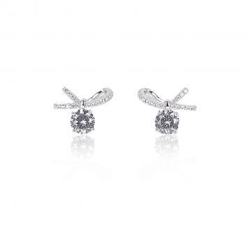 925 Silver Cubic Zirconia Earring