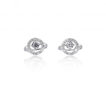 925 Silver Cubic Zirconia Earring