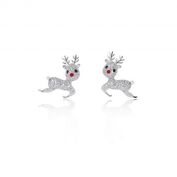 925 Silver Cubic Zirconia Earring