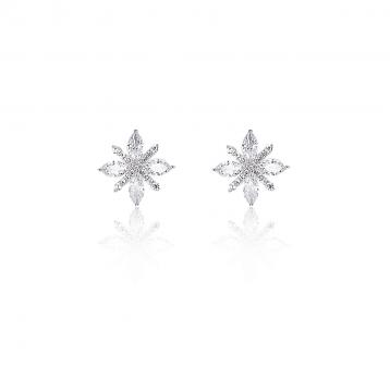 925 Silver Cubic Zirconia Earring