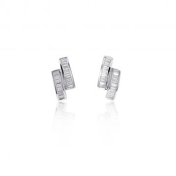 925 Silver Cubic Zirconia Earring