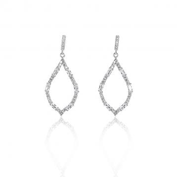 925 Silver Cubic Zirconia Earring