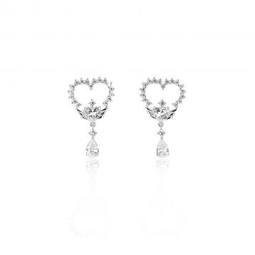 925 Silver Cubic Zirconia Earring