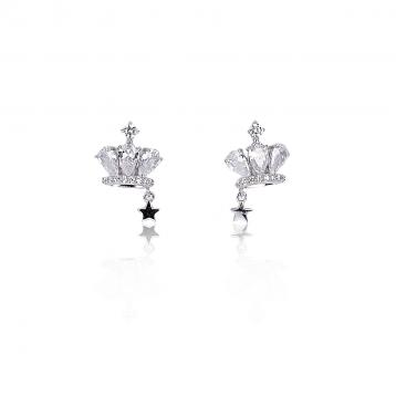 925 Silver Cubic Zirconia Earring