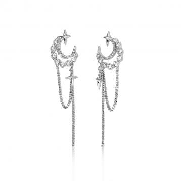 925 Silver Cubic Zirconia Earring