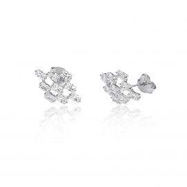 925 Silver Cubic Zirconia Earring