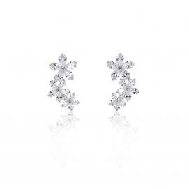 925 Silver Cubic Zirconia Earring
