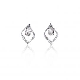 925 Silver Cubic Zirconia Earring
