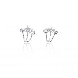 925 Silver Cubic Zirconia Earring