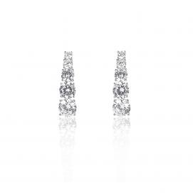 925 Silver Cubic Zirconia Earring