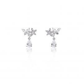 925 Silver Cubic Zirconia Earring