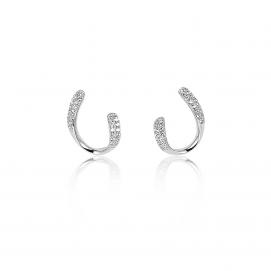 925 Silver Cubic Zirconia Earring