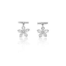 925 Silver Cubic Zirconia Earring
