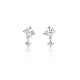 925 Silver Cubic Zirconia Earring