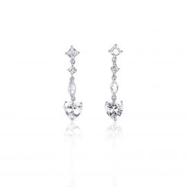 925 Silver Cubic Zirconia Earring
