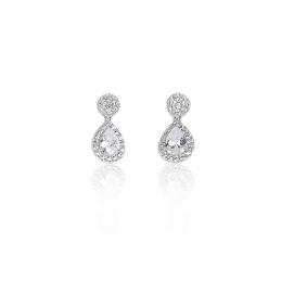 925 Silver Cubic Zirconia Earring