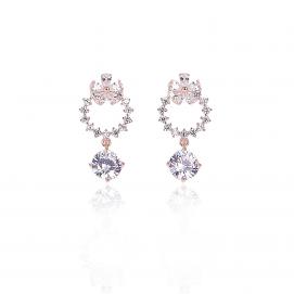 925 Silver Cubic Zirconia Earring