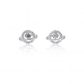 925 Silver Cubic Zirconia Earring
